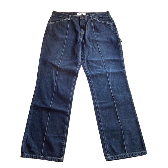 Tommy Hilfiger newest slim painter jean Denim size 16 NWT carpenter Y2K vintage - Picture 1 of 7